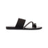 Sandali infradito neri con dettagli strass e fascia elastica Lora Ferres, Donna, SKU w041001496, Immagine 0